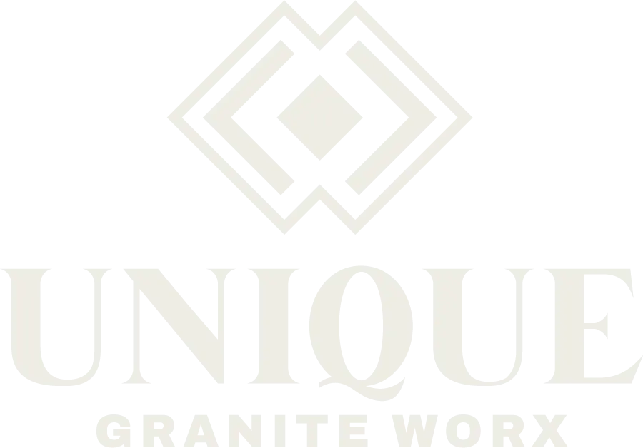 Unique Granite Worx - Cream Logo